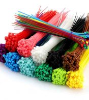 bridas sujetacables de colores