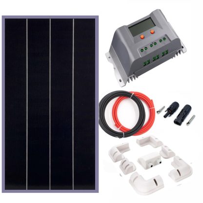 Kit Solar 180W Monocristalino con regulador MPPT 15A