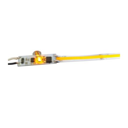 Regulador de intensidade tátil com memória para tiras de LED