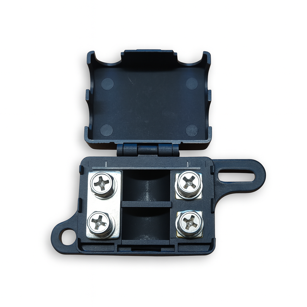 Porta-fusíveis para fusíveis MIDI 32V | Compartimento duplo