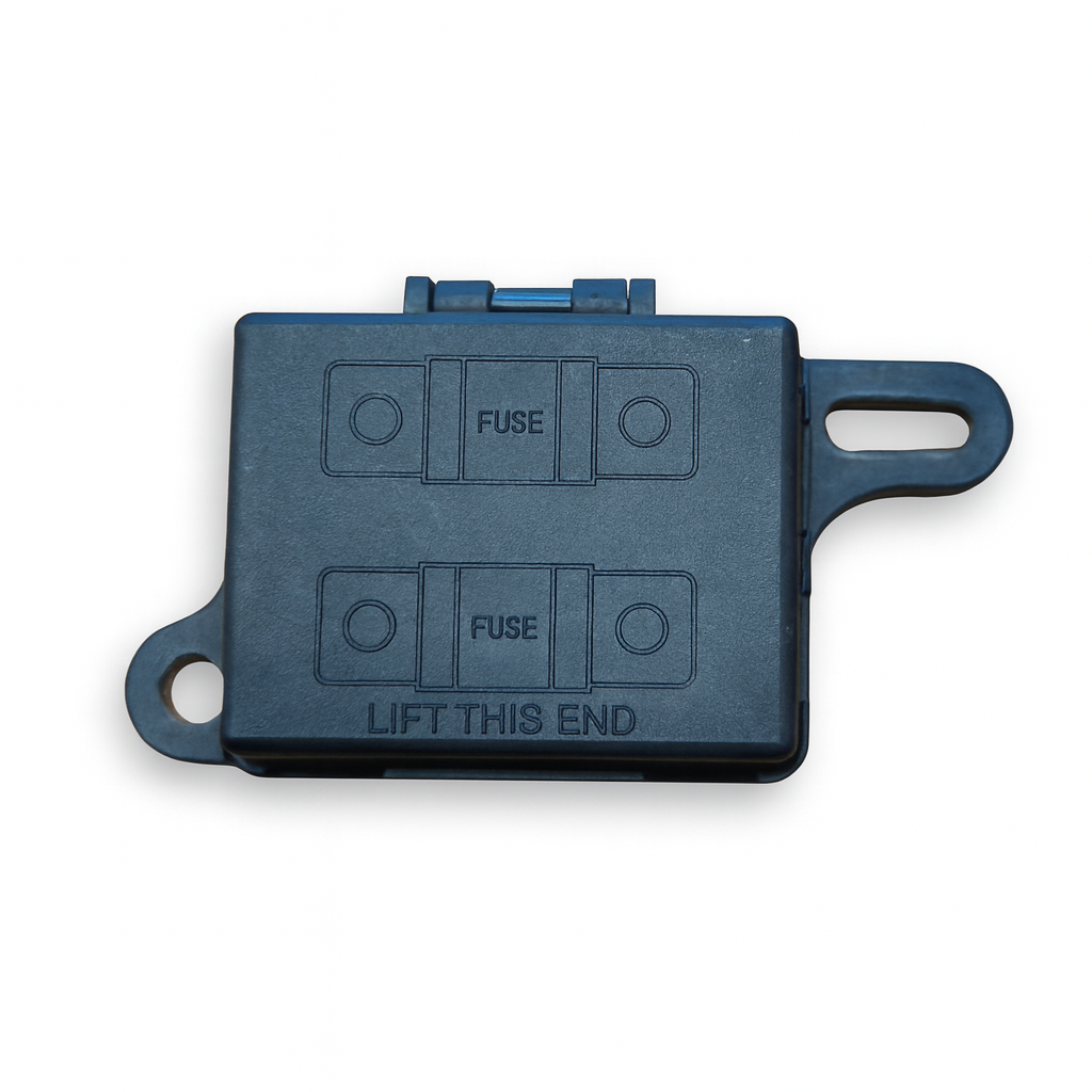 Porta-fusíveis para 2 fusíveis MIDI 32 V | Compartimento duplo