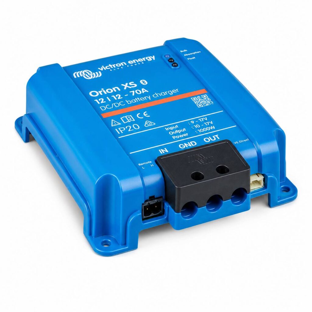 Cargador Victron Orion XS 12/12-70A para batería auxiliar