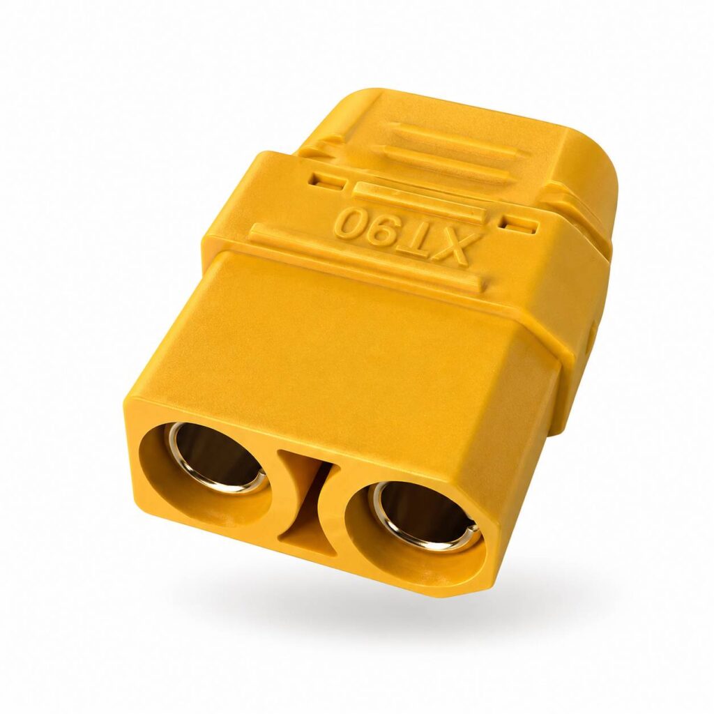 Conector XT90 hembra 40A para soldar